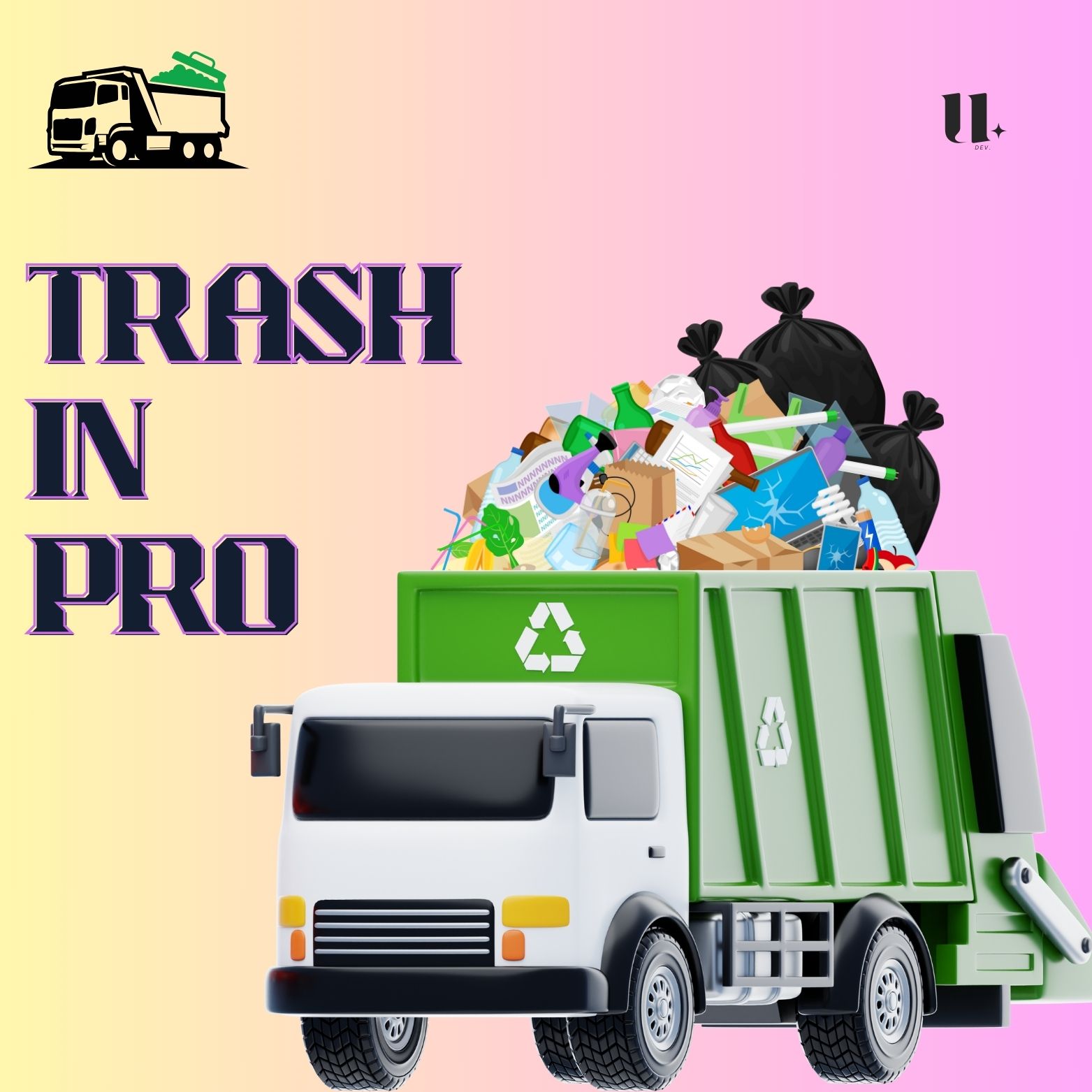 Trash In Pro - clean city recycling game by Dharmik Gohil
