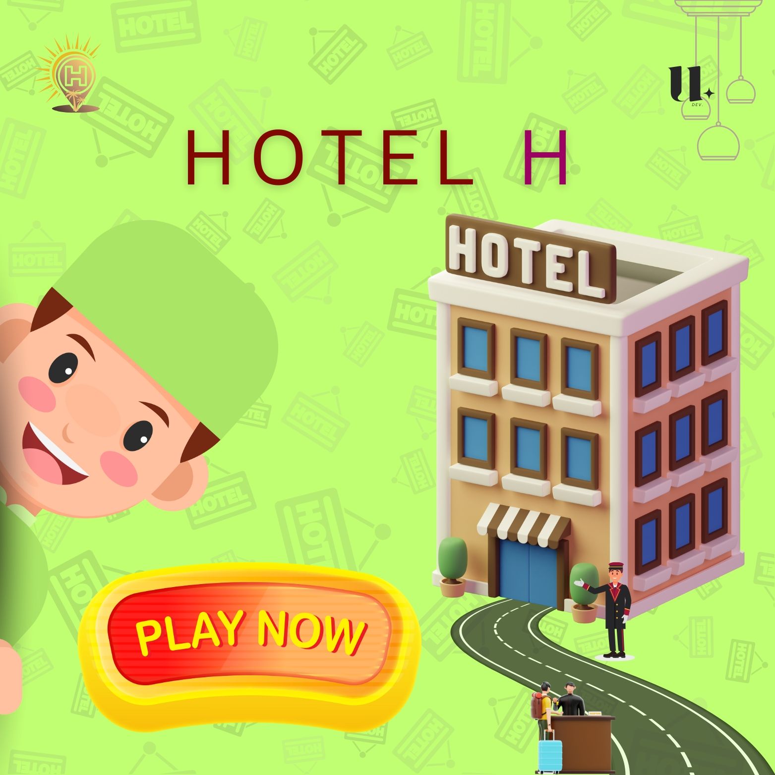 Hotel H - hotel management simulation game by Dharmik Gohil